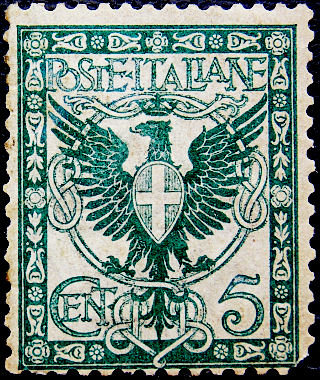  1901  . Eagle and ornaments .  90,0  . (1)